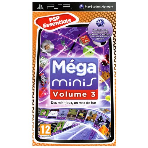Mega Minis Volume 3 Essentials (PSP) английский язык