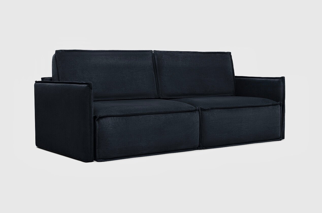 Прямой диван в стиле Лофт с подлокотниками / 210х105х80 - фотография № 3