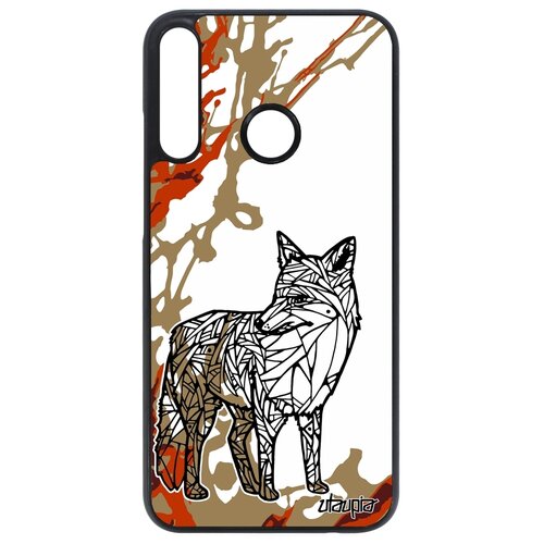 фото Чехол на мобильный huawei p40 lite e, "лиса" коварная fox utaupia