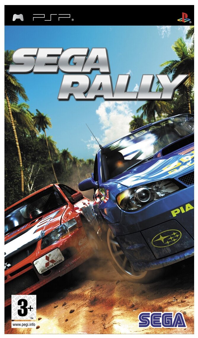 Игра Sega Rally для PlayStation Portable