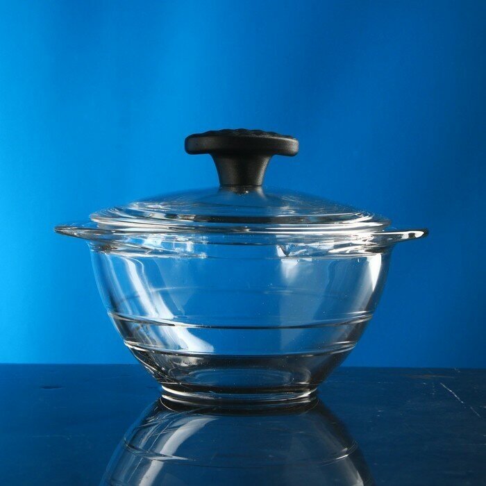 фото Форма для выпечки стеклянная "Дорна", 1 л