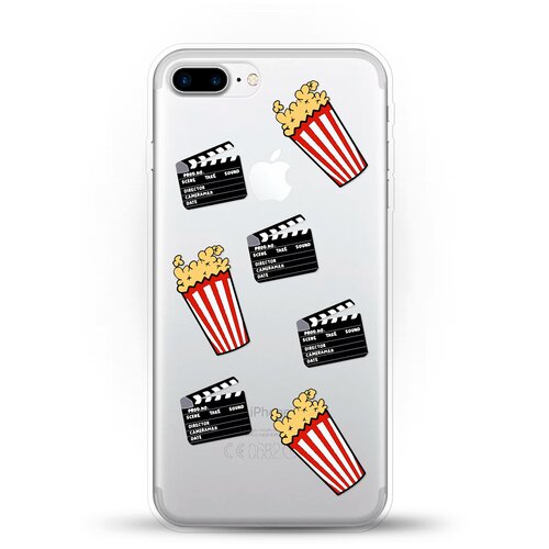фото Силиконовый чехол movie на apple iphone 8 plus andy & paul