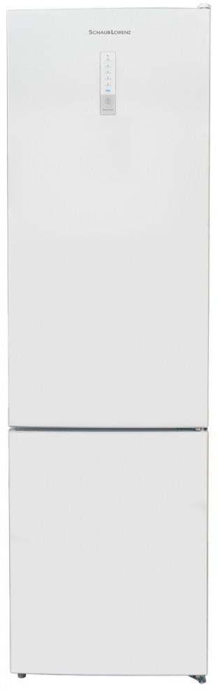 Холодильник Schaub Lorenz SLU C202D5 W, белый, двухкамерный, Total No Frost, внешний LED дисплей. - фотография № 1