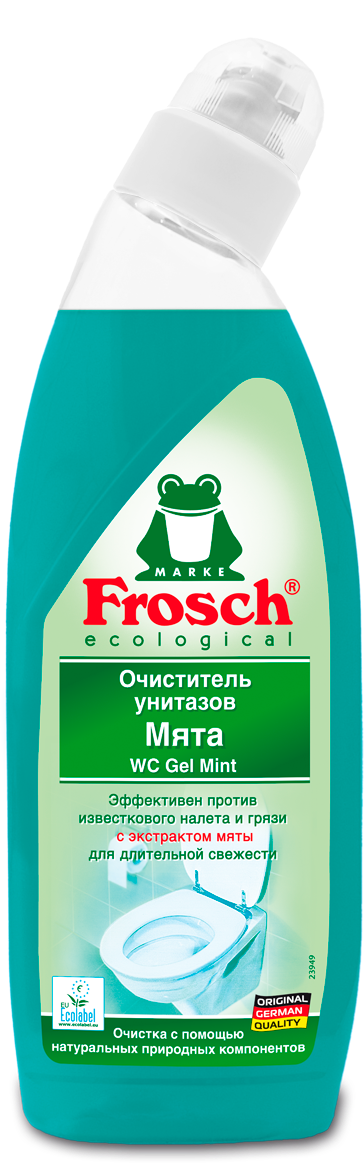 Frosch Чистящее средство для унитаза Мята - фотография № 1