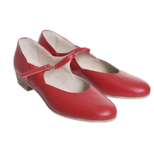 фото Туфли народные женские, цвет красный (р.36) 1802137 сима-ленд