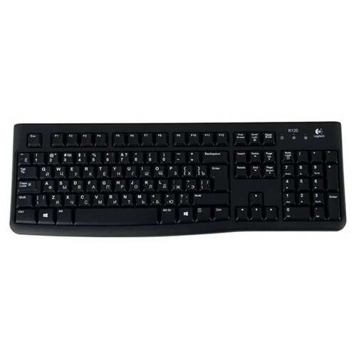 Клавиатура Logitech Keyboard K120 For Business Black USB 920-002522 689700₽