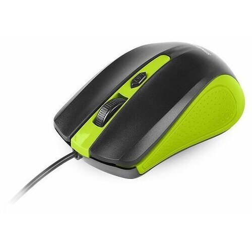 Мышь проводная SmartBuy 352 ONE оптическая цвет чёрный зелёная вставка 37500₽
