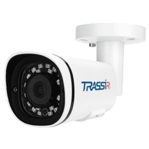 ip камера trassir tr d2123ir6 white TRASSIR Видеокамера TRASSIR TR-D2151IR3 v2 2.8 IP камера