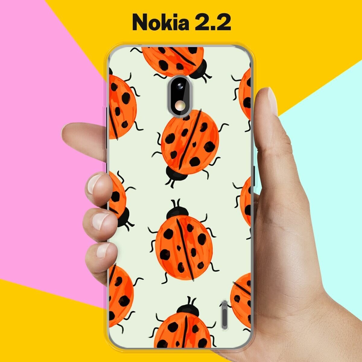 Силиконовый чехол на Nokia 2.2 Коровки / для Нокия 2.2