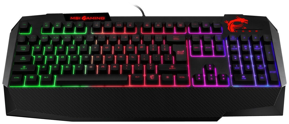 Игровая клавиатура Msi GK40 COMBO