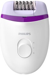 Эпилятор Philips BRE225 Satinelle Essential белый/фиолетовый