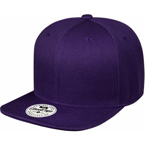 Бейсболка снэпбэк Street caps, размер 56/60, фиолетовый