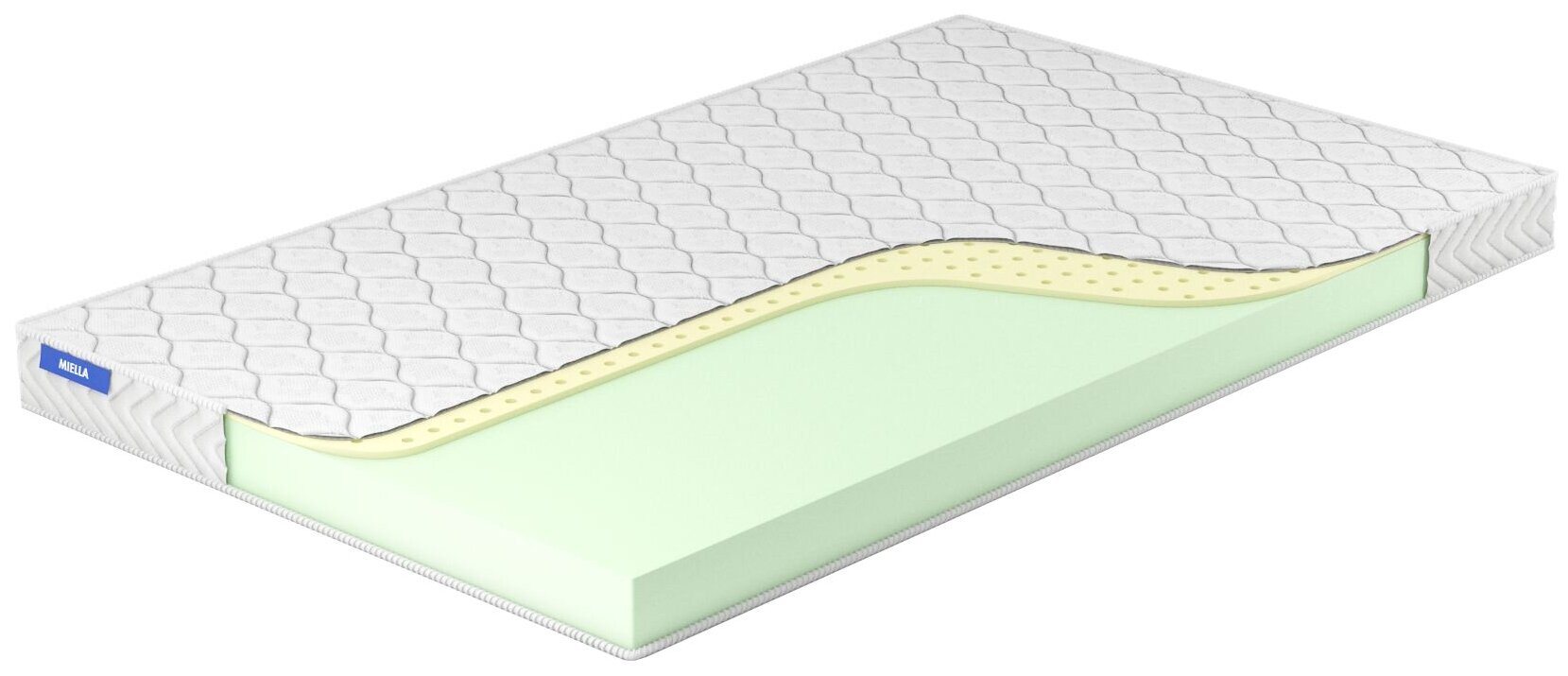 Матрас MIELLA Twisted-Latex 2 60x140 Вес 4,1 кг.