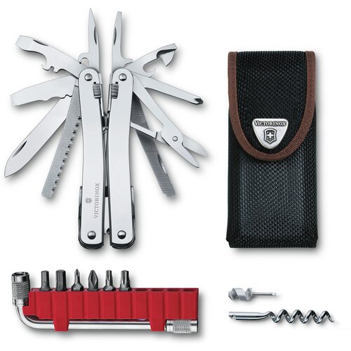 Мультитул Victorinox SwissTool Spirit X (3.0235. N) 105мм 35функц. серебристый подар. коробка victorinox 4 1858 серебристый