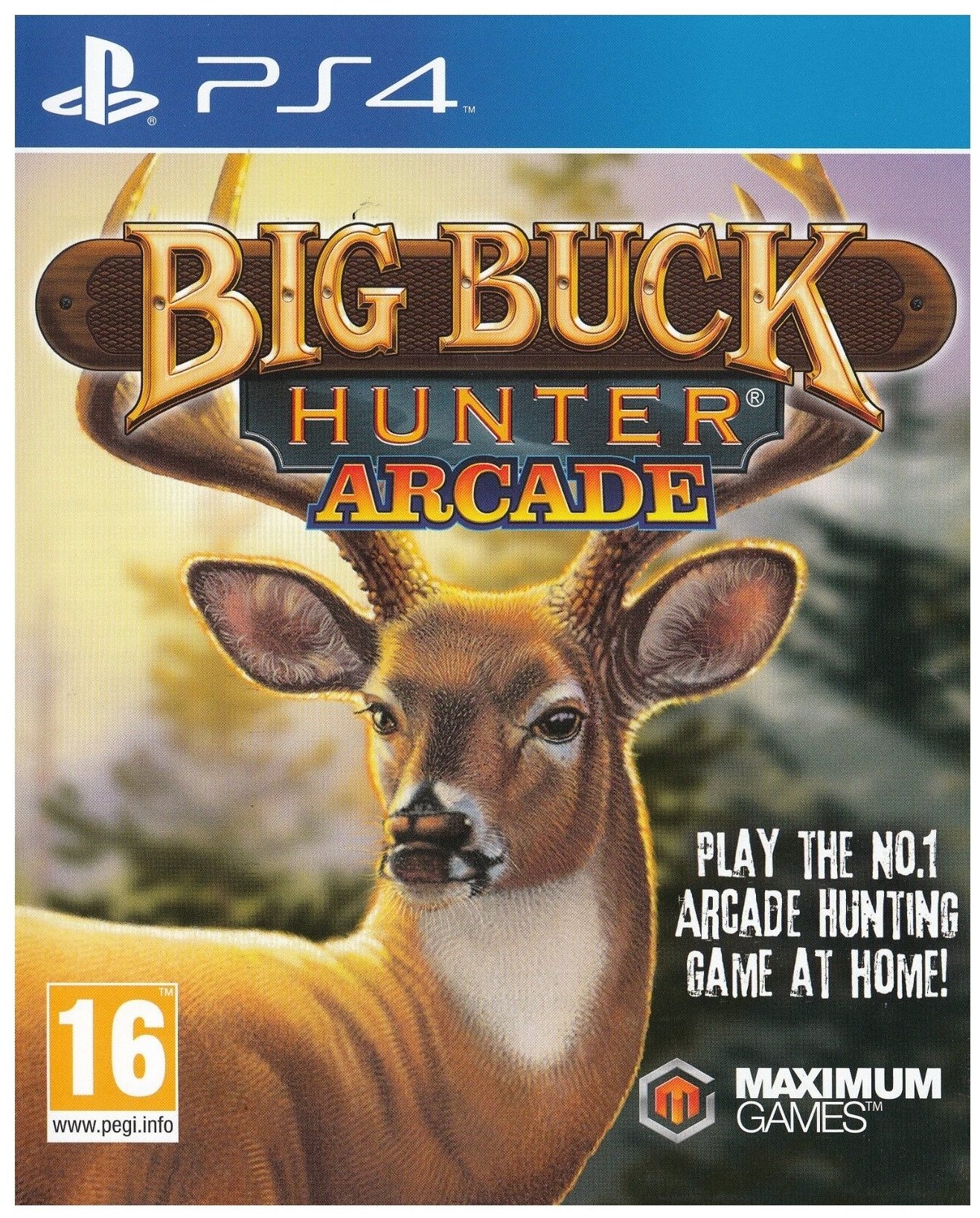 Big Buck Hunter Arcade [PS4, английская версия]