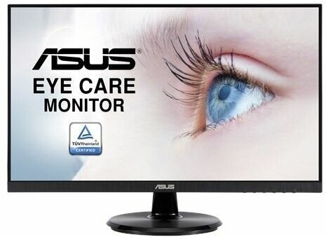 Монитор 23,8" ASUS VA24DQ (1920x1080, 5 ms, 250 cd/m, 100000000:1, 178°/178°) IPS, HDMI 1.4, DisplayPort 1.2, VGA, аудио стерео, SPK