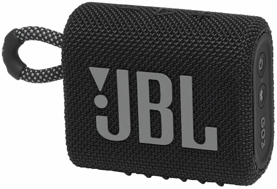 Портативная акустика JBL GO3 BLK черный