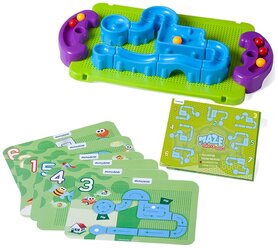 Головоломка Miniland Maze balance board (32655) голубой/зеленый