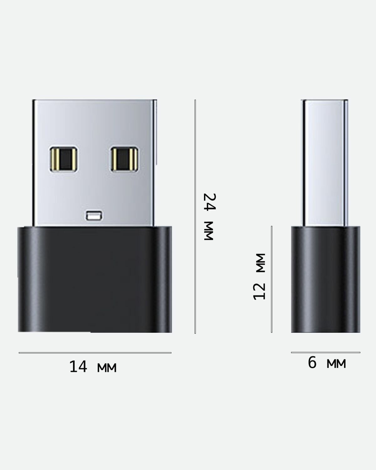 Переходник type c на USB