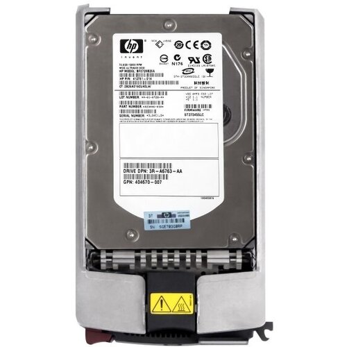 Жесткий диск HP 412751-014 72,8Gb U320SCSI 3.5 HDD жесткий диск hp 300 гб 412751 016
