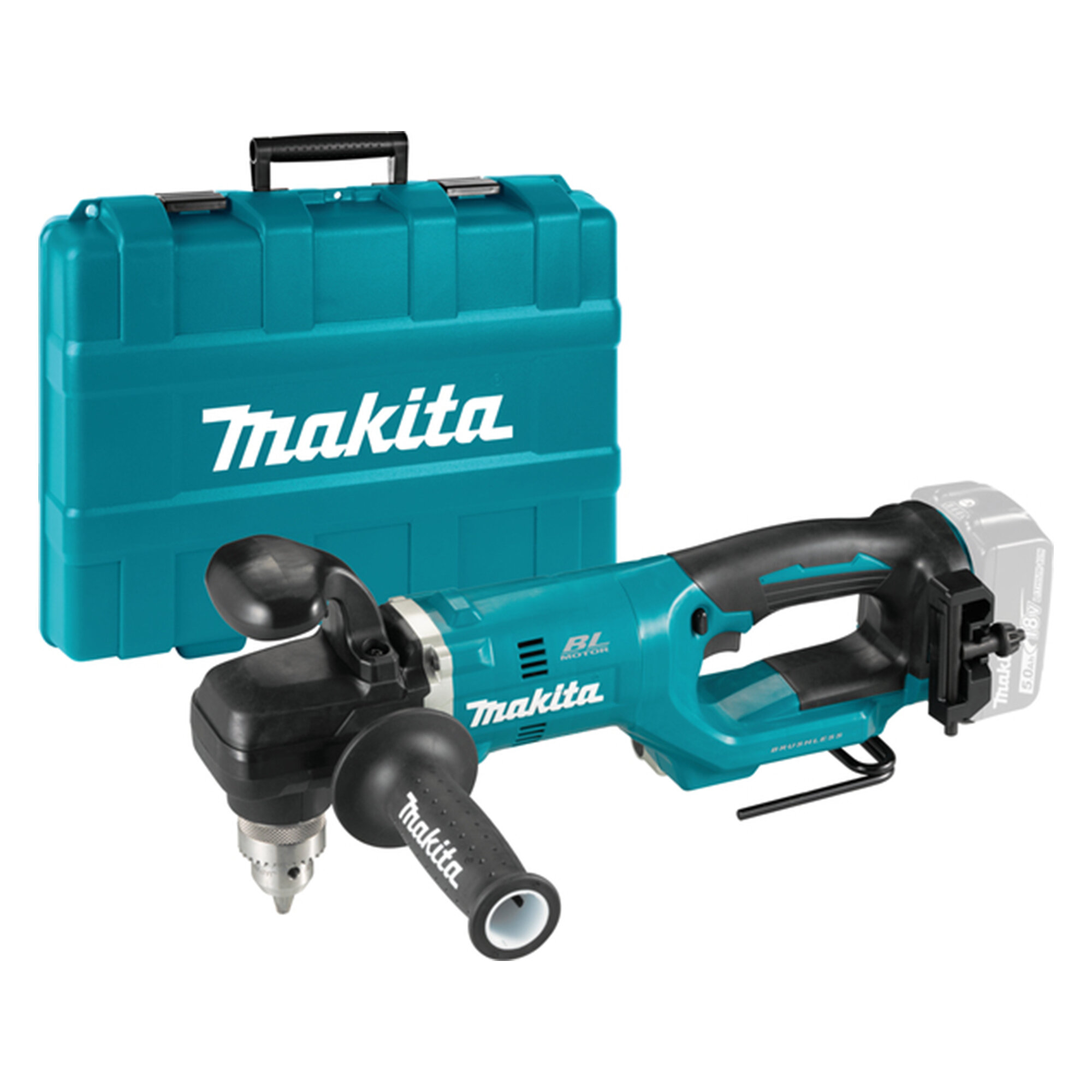 Дрель безударная Makita DDA450ZK - фото №7