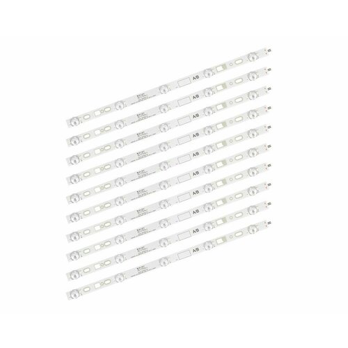 Подсветка дляSony KDL-40RE353, 40R483B, 40W605B, 40R353B (комплект 10 шт) 8 pcs new ue32j5500 lt32e310 led backlight bar for samsung 2014svs32fhd 3228 131108 lm41 00041k 7 leds 647mm