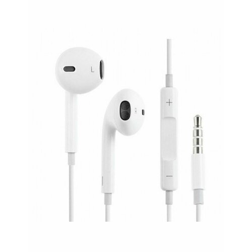 Наушники проводные для айфона и андроид с микрофоном Разъем Jack Проводные Вкладыши Jack 35 135000₽