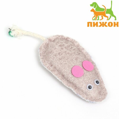 Игрушка для кошек Мышь 7,5 см, микс цветов