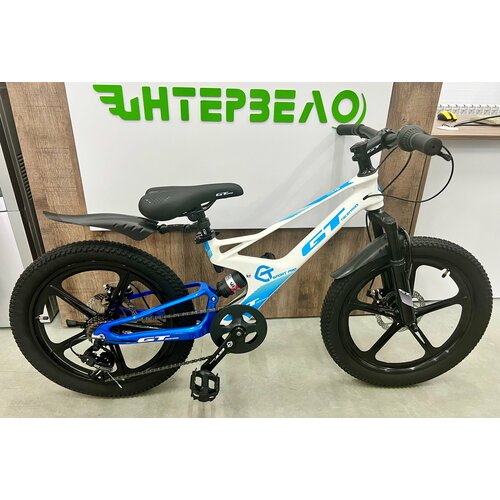 Велосипед 20 GT Race Max 7 скоростей рама магниевый сплав дисковые тормоза Shimano 2397900₽