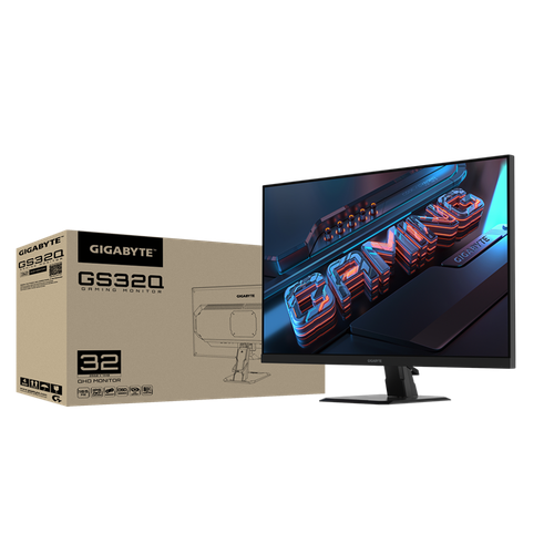 Монитор GIGABYTE GS32Q 2560x1440 165 Гц IPS LED 12001 300 Кдм черный 33990₽