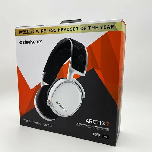 Беспроводные игровые наушники SteelSeries Arctis 7 All New White 12290₽