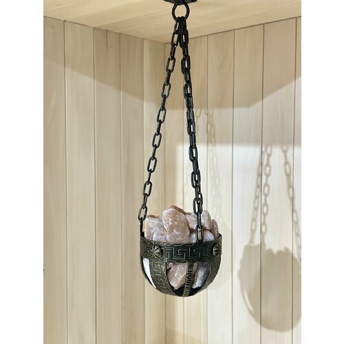 Соляная чаша для бани и сауны с гималайской солью, 5 кг