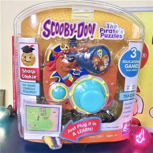 Игровая консоль фигурная Scooby-Doo The Pirate s Puzzle Plug-n-Play Винтаж 2007 6490₽