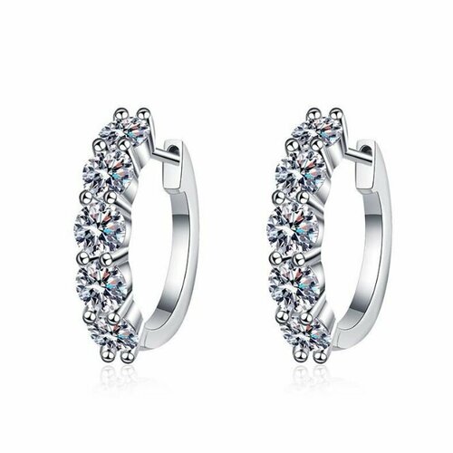 Серьги BrimescOtt белый серебряный 6142₽