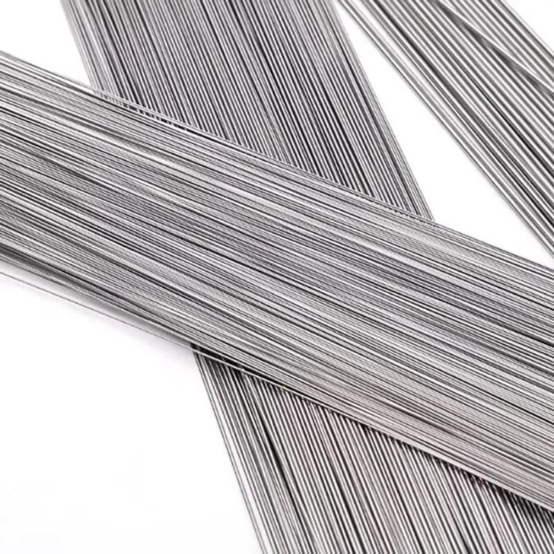 Прямые стержни из нержавеющей стали от 02 до 5 мм жесткие 1x500mm 10pcs