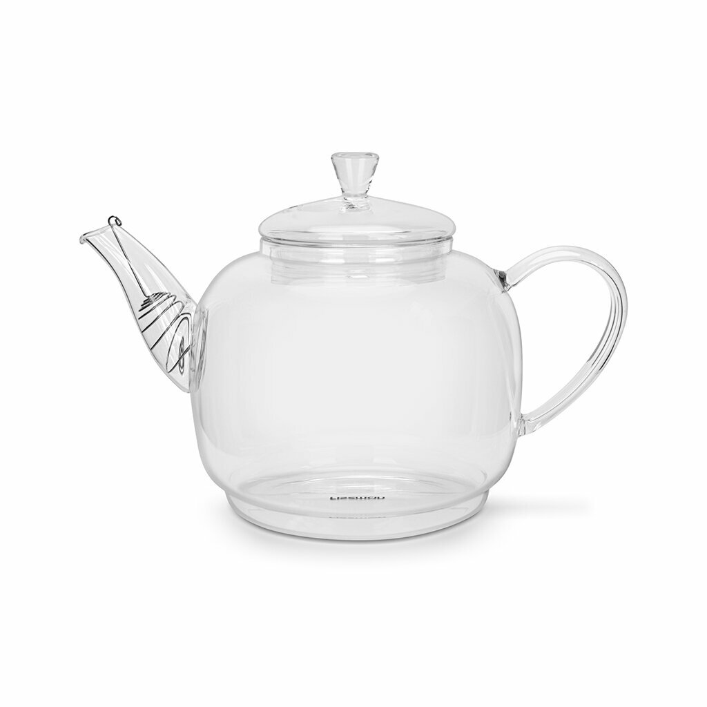 Стеклянный чайник со стальным фильтром 1,5 л арт. 9174