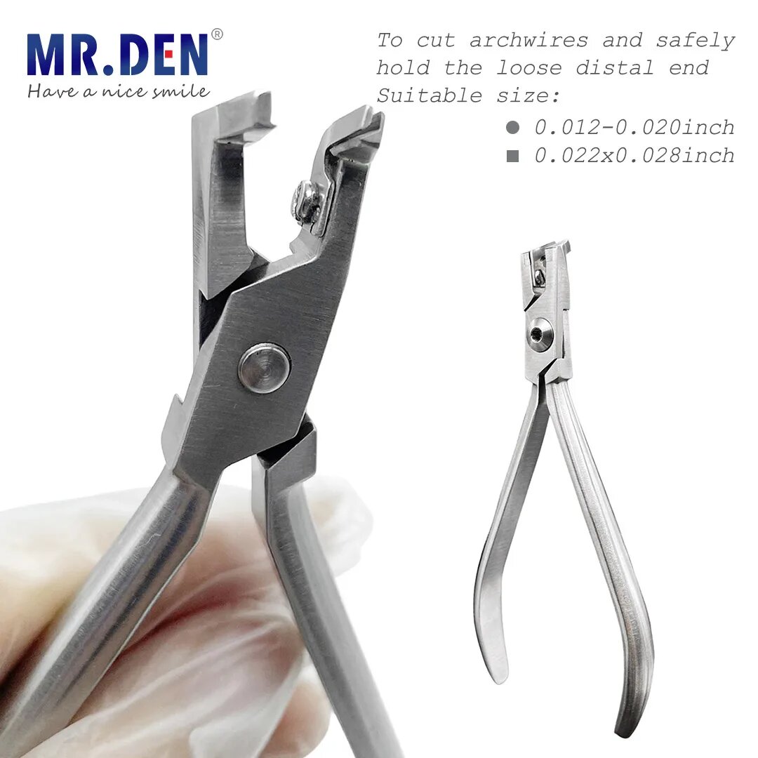MR.DEN Ортодонтические плоскогубцы NiTi Flat Distal End Cut