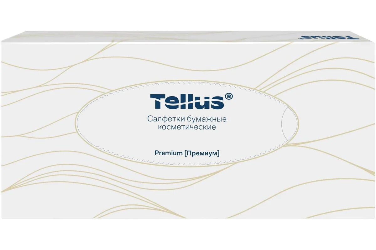 Офисмаг (Tellus) Салфетки для лица "Premium", ультрамягкие, F1, косметические арт. 120380 26214 126560