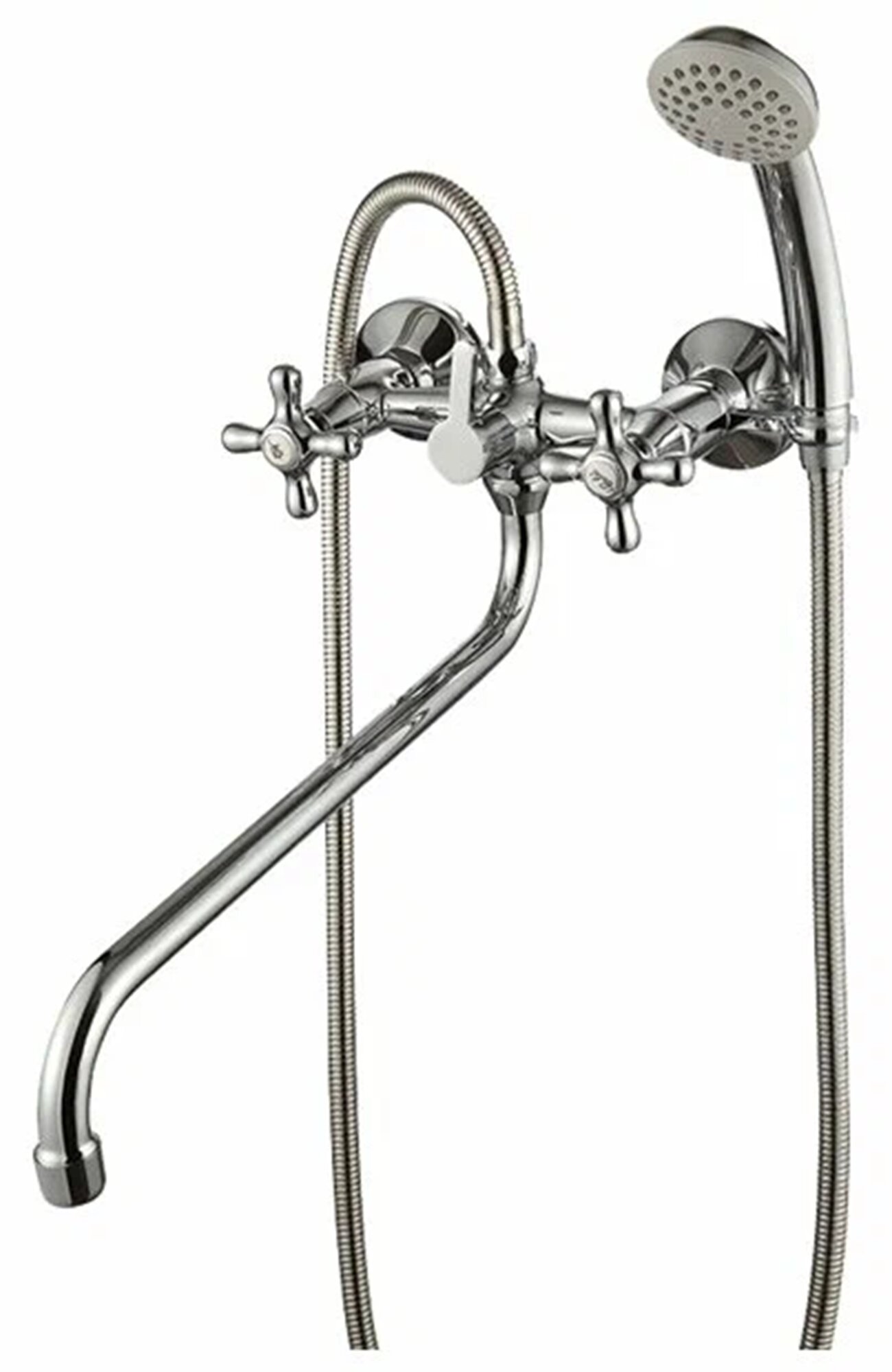 Смеситель Rossinka Н02 84 универсальный