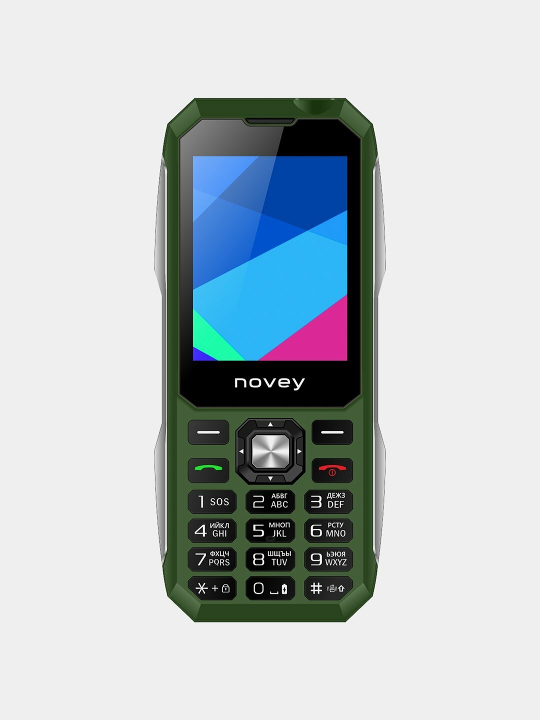 Телефон Novey T310, 2 SIM, Bluetooth, яркий фонарь, FM-радио, аккумулятор 1700mAh