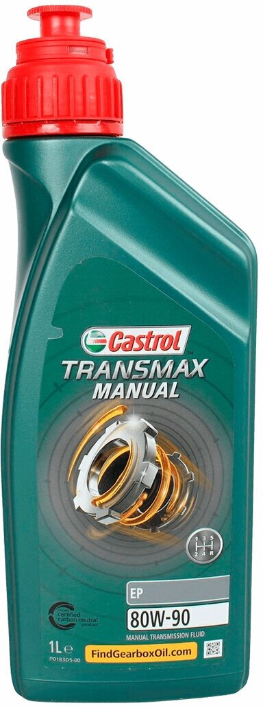 Трансмиссионное масло на минеральной основе CASTROL EP GL4 80W-90 CAS-EP-80W90