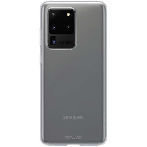 клип кейс tfn samsung galaxy s10 plus прозрачный Чехол Samsung EF-QG988 для Samsung Galaxy S20 Ultra, Galaxy S20 Ultra 5G, прозрачный