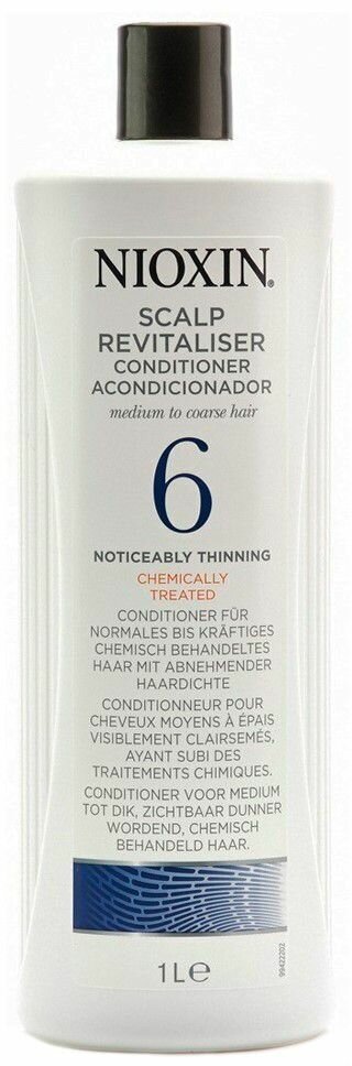 Кондиционер увлажняющий система 6 Nioxin system 06 scalp revitalizer conditioner