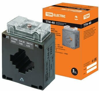 Трансформатор тока TDM ТТН-30 300/5 5ВА класс точности 0,5 16лет - фотография № 2