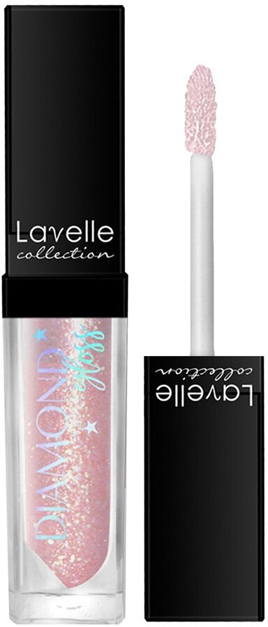 LAVELLE COLLECTION Блеск для губ Diamond Gloss, 5 мл, 01 Diamond Beige