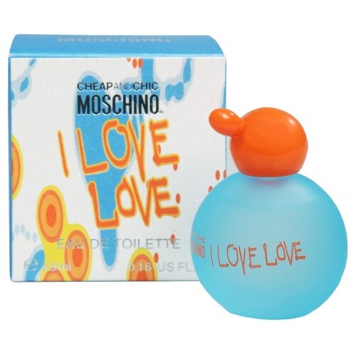 MOSCHINO туалетная вода Cheap&Chic I Love Love, 4.9 мл