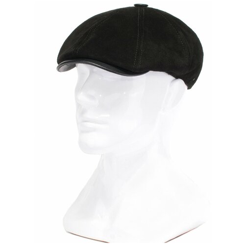 фото Кепка antar 040711 из натуральной замши, размер 60-61, черный