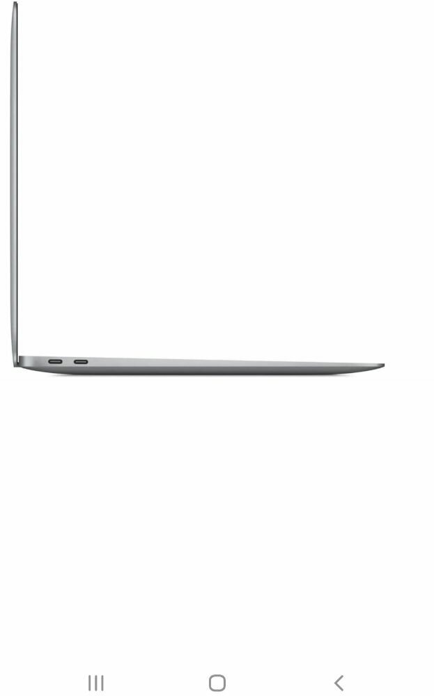 13.3" Ноутбук Apple MacBook Air 13 Late 2020 2560x1600, Apple M1 3.2 ГГц, RAM 8 ГБ, DDR4, SSD 256 ГБ, Apple graphics 7-core, macOS, MGN93ZP/A, , серебристый, английская раскладка