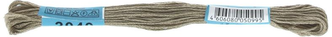 Мулине Gamma нитки для вышивания 0820-3070 8 м, 24 шт. 3040 болотный