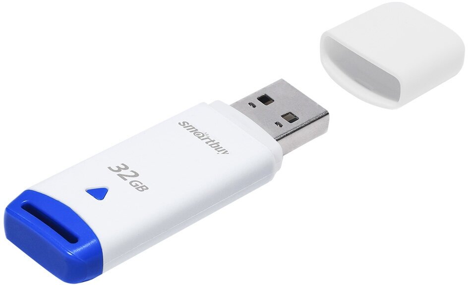 Флешка 16Gb Smart Buy Click USB 2.0 синий черный SB16GBCL-B - фото №12